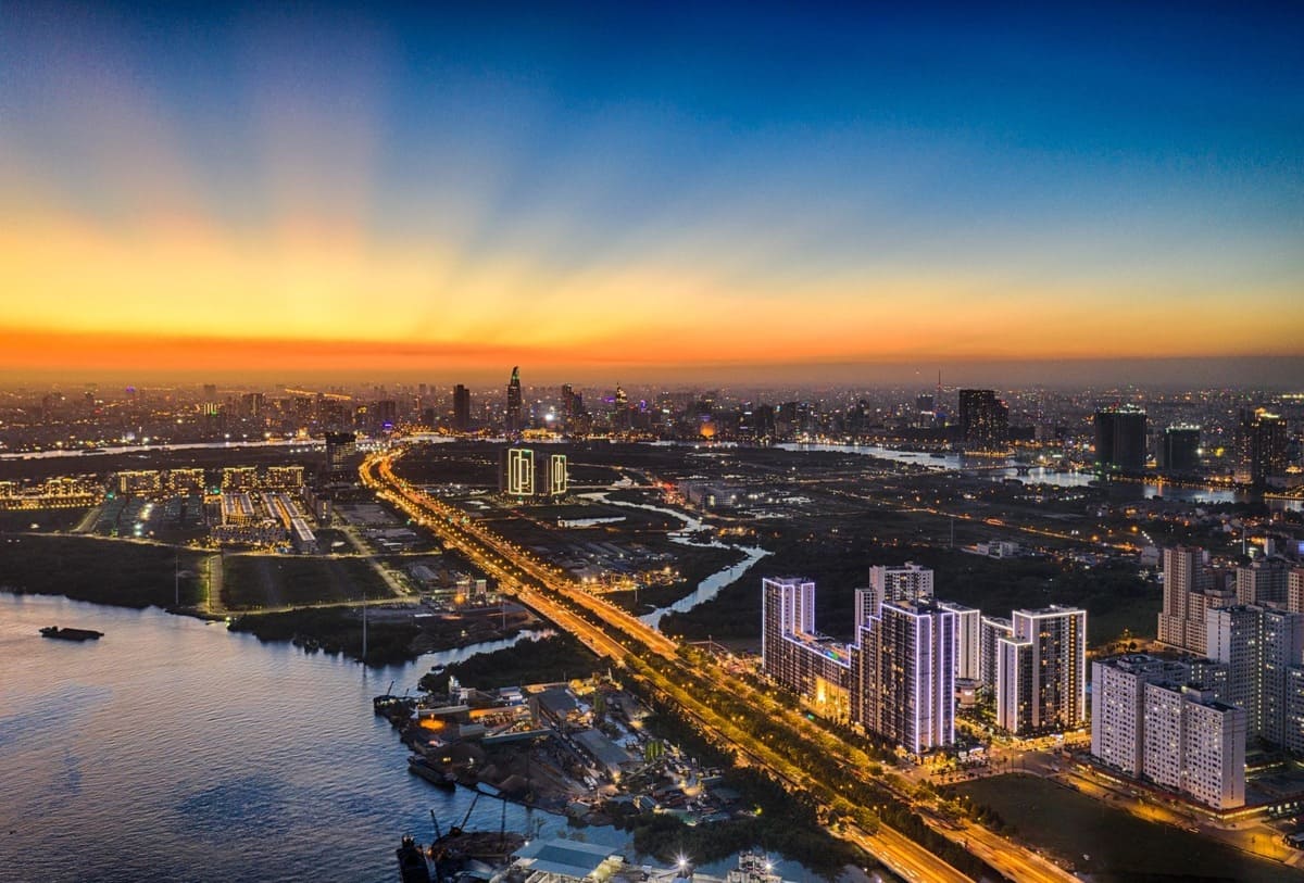 Advantages of traffic connection of New City Thu Thiem apartment